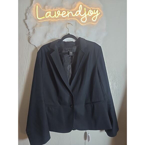 Lane Bryant Blazer 22 Plus Office Work Special Occasion Classic Staple Winter - Picture 1 of 9